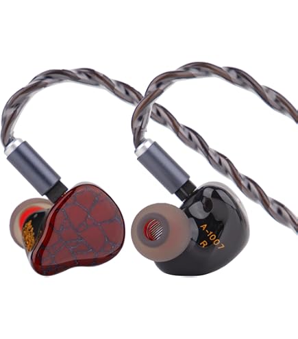 LETSHUOER EJ07M HBB Kinda Lava Edition IEMs, 7 Drivers Tribrid